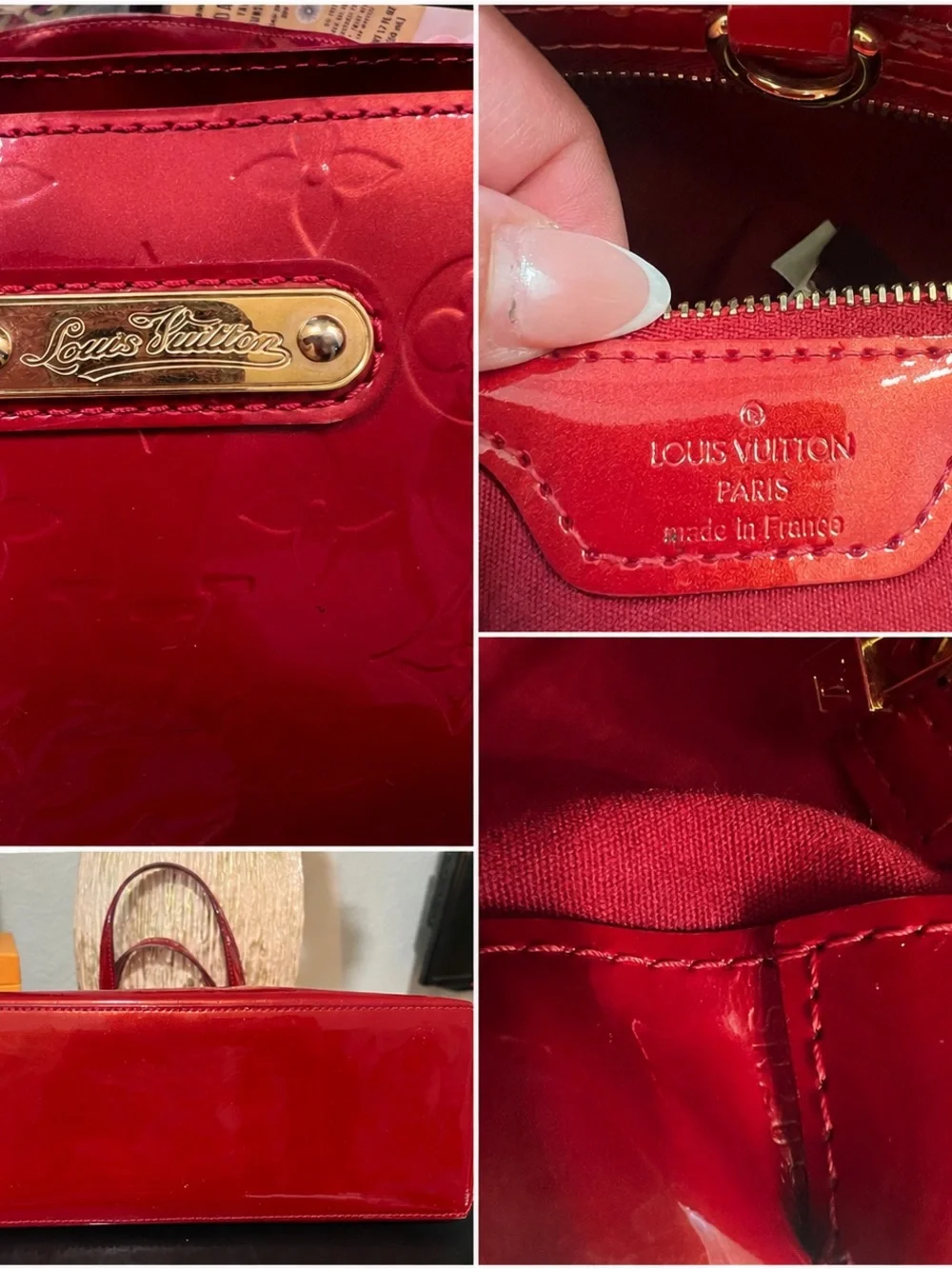 Louis Vuitton  Monogram Vernis Wilshire PM Tote